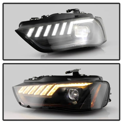 Spyder Auto 5088345 (Spyder Apex) High-Power LED Module ( Low Beam ) Equipped Headlights - Black