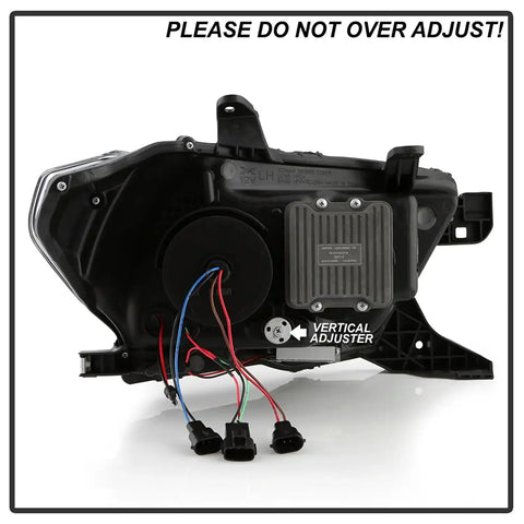 Spyder Auto 5088369 (Spyder Apex) Multi-Beam High-Power LED Module Equipped Headlights - Chrome