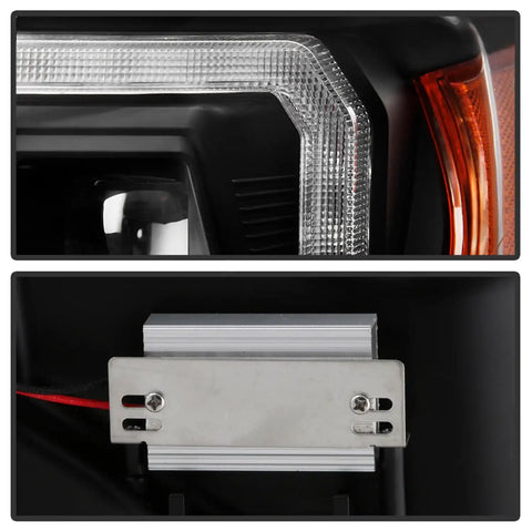 Spyder Auto 5088376 (Spyder Apex) Multi-Beam High-Power LED Module Equipped Headlights - Black