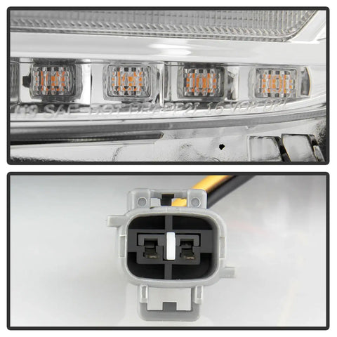 Spyder Auto 5088383 (Spyder Apex) Multi-Beam High-Power LED Module Equipped Headlights - Chrome