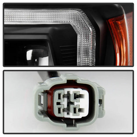 Spyder Auto 5088390 (Spyder Apex) Multi-Beam High-Power LED Module Equipped Headlights - Black