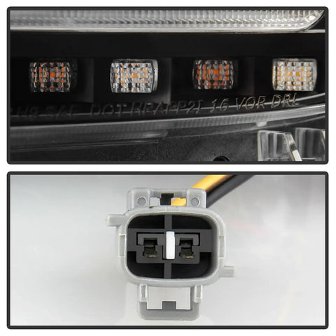 Spyder Auto 5088390 (Spyder Apex) Multi-Beam High-Power LED Module Equipped Headlights - Black