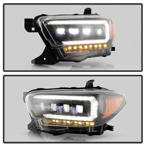 Spyder Auto 5088390 (Spyder Apex) Multi-Beam High-Power LED Module Equipped Headlights - Black