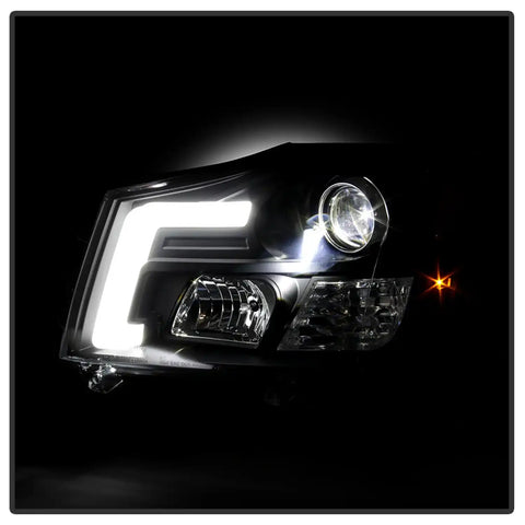 Spyder Auto 5088406 (Spyder Platinum) High-Power LED Module ( Low Beam ) Equipped Headlights - Black