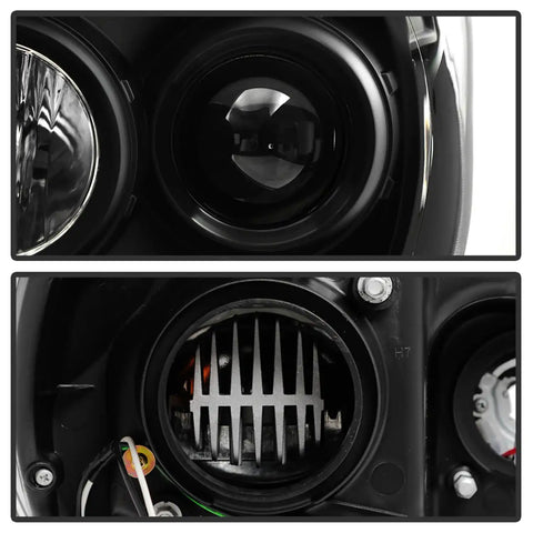 Spyder Auto 5088413 (Spyder Platinum) High-Power LED Module ( Low Beam ) Equipped Headlights - Black