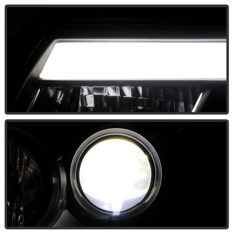 Spyder Auto 5088413 (Spyder Platinum) High-Power LED Module ( Low Beam ) Equipped Headlights - Black