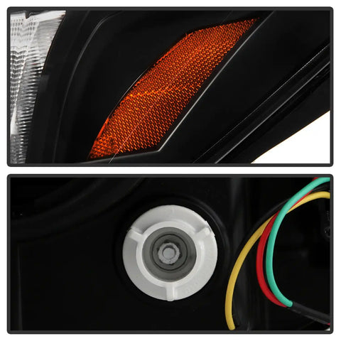 Spyder Auto 5088444 (Spyder Signature) Headlights - Sequential LED Turn Signal Black