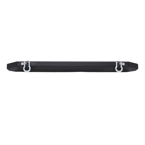 Paramount Automotive 51-0007 - 87-06 Jeep Wrangler YJ/TJ Classic Front Bumper w/ D-Ringss Black