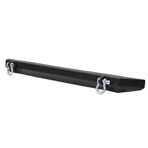 Paramount Automotive 51-0007 - 87-06 Jeep Wrangler YJ/TJ Classic Front Bumper w/ D-Ringss Black