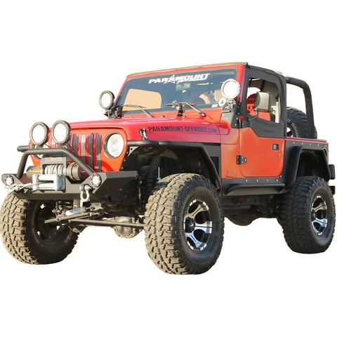 Paramount Automotive 51-0043 - 97-06 Jeep Wrangler TJ Corner Guard