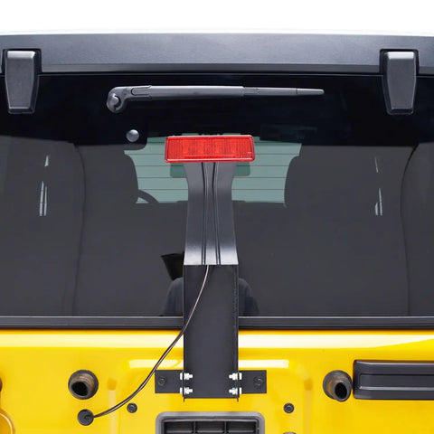 Paramount Automotive 51-0459 - 07-16 Jeep Wrangler JK Third Brake Light Mounting Bracket