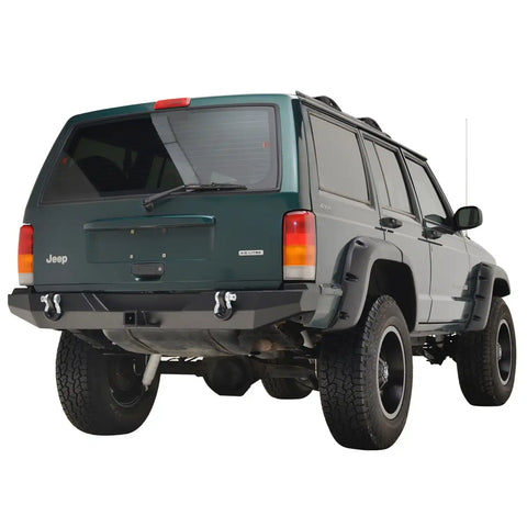 Paramount Automotive 51-0903 - 1983-2001 Jeep Grand Cherokee XJ Jeep Rear Bumpers