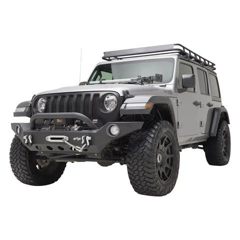 Paramount Automotive 51-8061 - 2018-2022 Jeep JL/Gladiator JT Jeep Front Bumpers