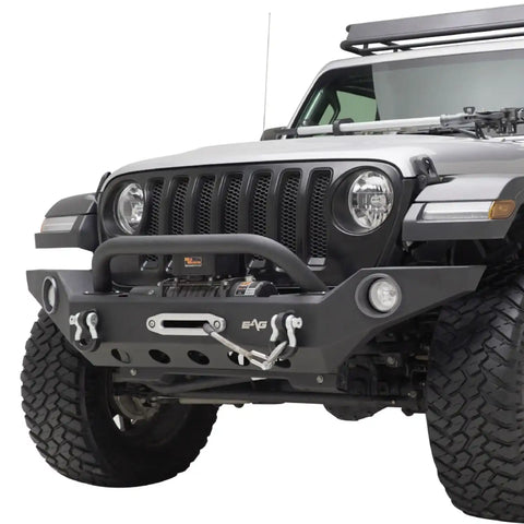 Paramount Automotive 51-8061 - 2018-2022 Jeep JL/Gladiator JT Jeep Front Bumpers