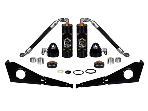 ICON Vehicle Dynamics FRDK_51035C ICON 2005-2023 Toyota Tacoma/2007-2014 FJ Cruiser/2003-2023 4Runner Front Coilover Reservoir W/CDCV Upgrade Kit W/Seals Pair