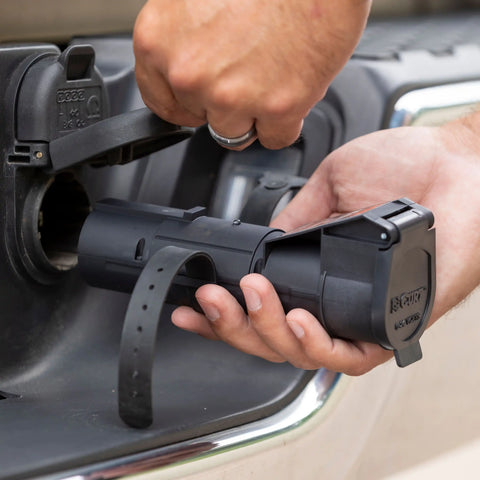 CURT 51180 Echo Mobile Brake Controller - 7-Way Wireless Bluetooth for Trailers