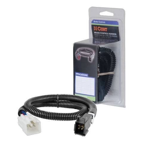 CURT 51363 - Trailer Brake Controller Harness Select Toyota Lexus (Packaged)