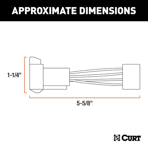 CURT 51520 - Trailer Brake Controller Adapter Harness