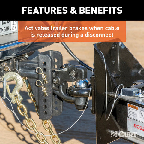 CURT 52011 - Trailer Breakaway Switch