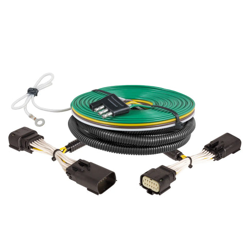 CURT MFG 52107 CUSTOM WIRING HARNESS  4-WAY FLAT O