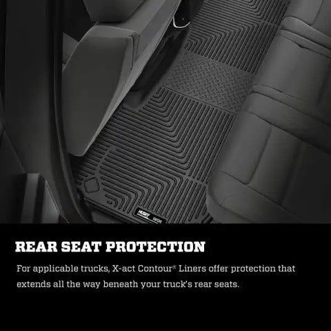 Husky Liners 54608 - X-act Contour Front & 2nd Seat Floor for Ram,1500