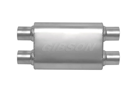 Gibson Performance Exhaust 55107S CFT Superflow Dual/Dual Oval Muffler Stainless