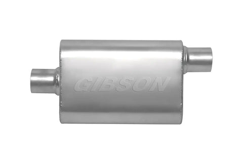 Gibson Performance Exhaust 55122S CFT Superflow Center/Offset Oval Muffler Stainless