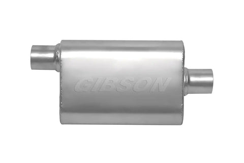 Gibson Performance Exhaust 55143S CFT Superflow Oval Offset/Center Muffer Stainless