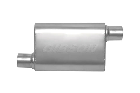 Gibson Performance Exhaust 55171S CFT Superflow Offset/Offset Oval Muffler Stainless