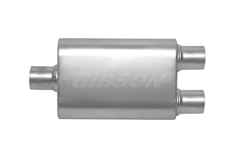 Gibson Performance Exhaust 55182S CFT Superflow Center/Dual Oval Muffler Stainless