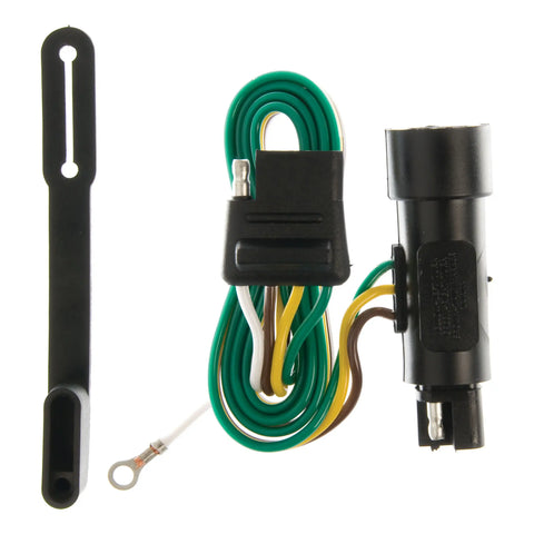 CURT 55301 - Custom Wiring Harness 4-Way Flat Output Select Ford F-150 F-250 F-350