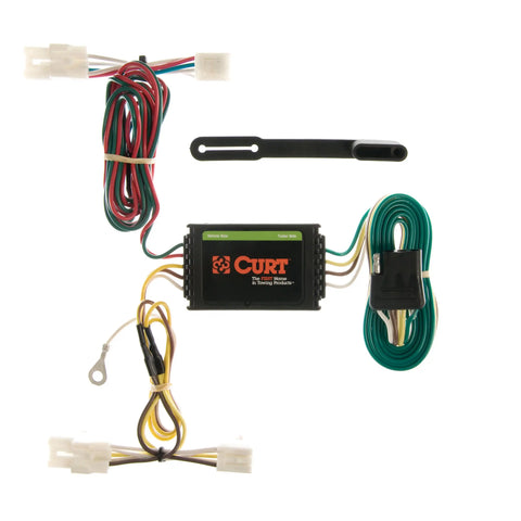 CURT 55309 - Custom Wiring Harness 4-Way Flat Output Select Kia Sedona Van