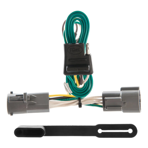 CURT 55316 - Custom Wiring Harness 4-Way Flat Output Select Ford F-150 F-250 HD F-350