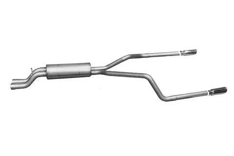 Gibson Performance Exhaust 5558 Cat-Back Dual Split System Aluminized