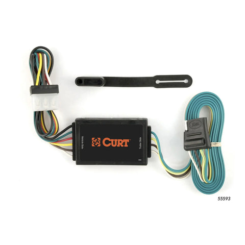 CURT 55593 - Custom 4-Flat Select Mazda CX-7 OEM Tow Package Required