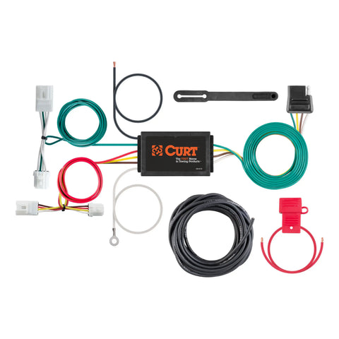 CURT 56033 - Custom Wiring 4-Way Flat Select Infiniti G25 G35 G37 Q60 Nissan Rogue