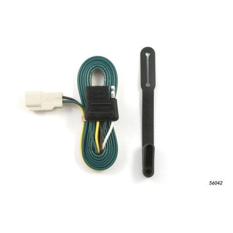 CURT 56042 - Custom 4-Flat Select Toyota Highlander OEM Tow Package Required