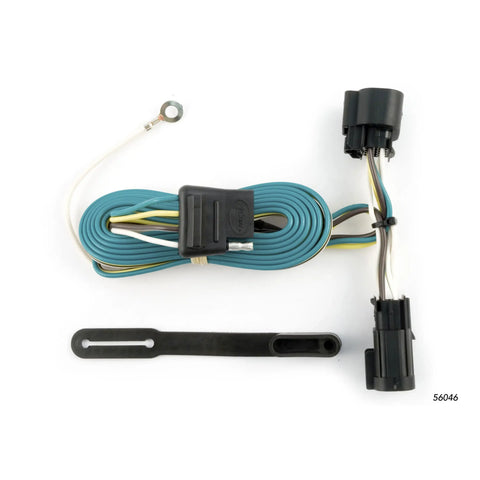 CURT 56046 - Custom Wiring Harness 4-Way Flat Output Select Chevrolet Impala