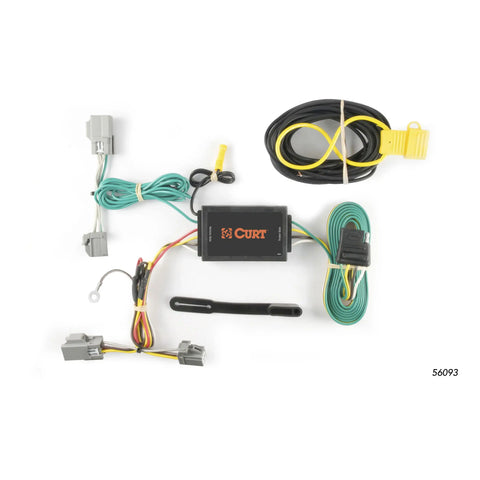 CURT 56093 - Custom Wiring 4-Way Flat Output Select Ford Taurus Explorer Lincoln MKS