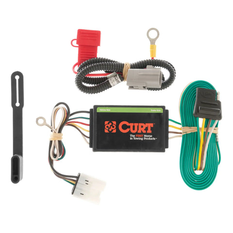 CURT 56102 - Custom 4-Flat Select Mitsubishi Outlander OEM Tow Package Required