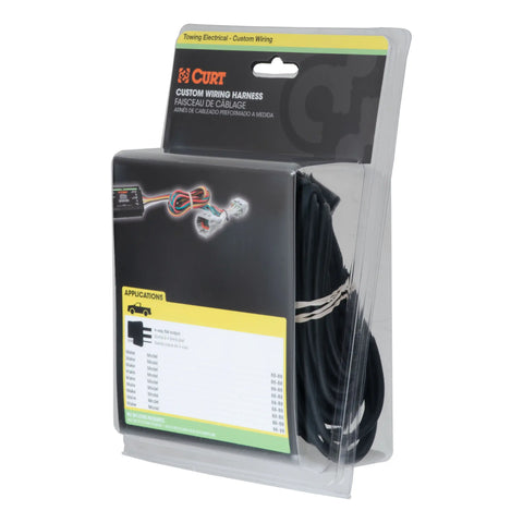 CURT 80020 - 27in. Safety Chain with 1 S-Hook (2000 lbs Clear Zinc)