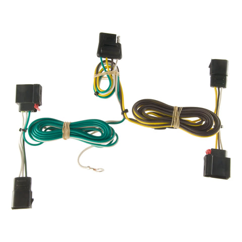 CURT 56133 - Custom Wiring Harness 4-Way Flat Output Select Dodge Durango