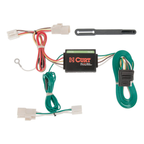 CURT 56149 - Custom Wiring Harness 4-Way Flat Output Select Hyundai Accent Sedan
