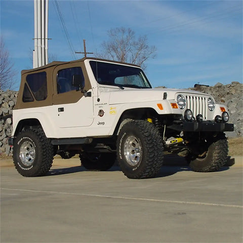 Superlift K842F 4 inch Lift Kit - 1997-2002 Jeep Wrangler TJ with Fox 2.0 Series Shocks