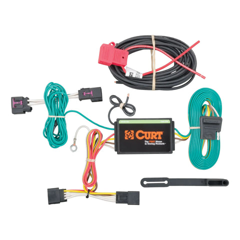 CURT 56214 - Custom Wiring Harness 4-Way Flat Output Select Chevrolet Cruze