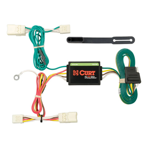 CURT 56223 - Custom Wiring Harness 4-Way Flat Output Select Mitsubishi Mirage G4