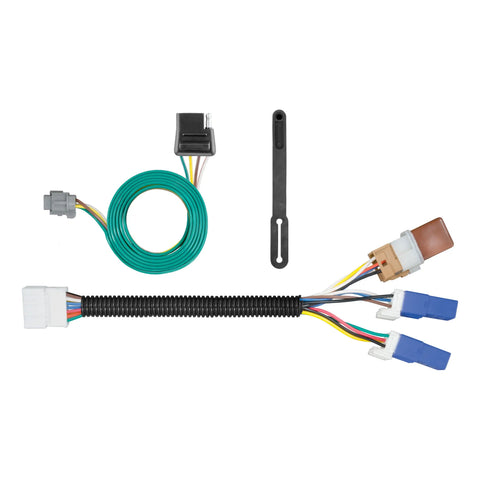 CURT 56225 - Custom 4-Flat Select Nissan and Suzuki Vehicles OEM Tow Package Required