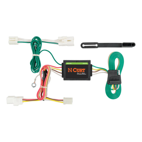 CURT 56247 - Custom Wiring Harness 4-Way Flat Output Select Hyundai Sonata