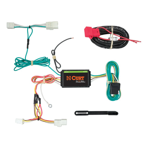 CURT 56259 - Custom Wiring Harness 4-Way Flat Output Select Subaru WRX