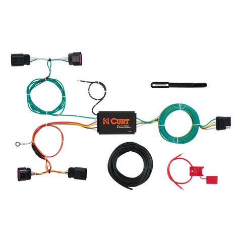 CURT 56288 - Custom Wiring Harness 4-Way Flat Output Select Buick Verano